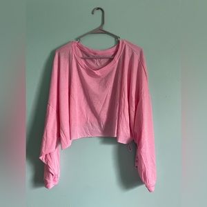 Out from under pink long sleeve relaxed tee